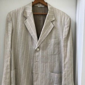 Men's Linen Jacket - Arthur Chapnik Sz42